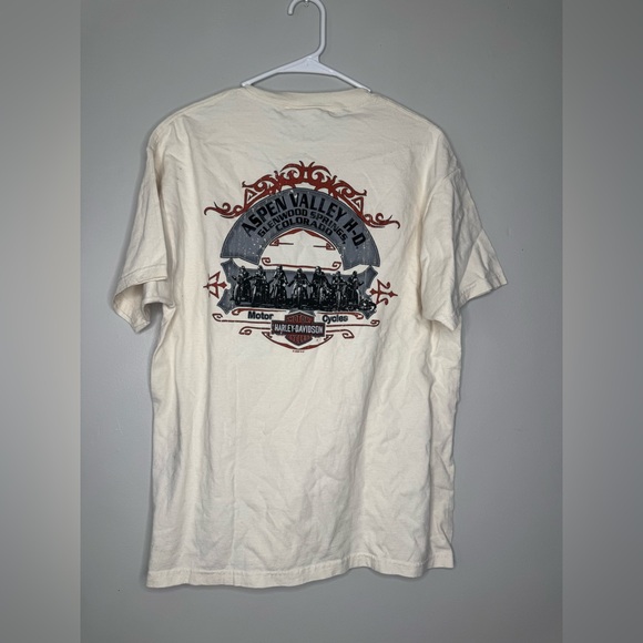 Harley-Davidson White Graphic Tee - Picture 4 of 5